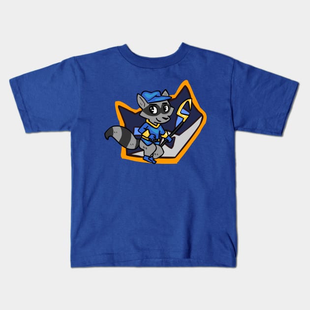 Sly Cooper Kids T-Shirt by sky665